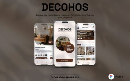 装饰移动应用APP UI KIT (FIG)