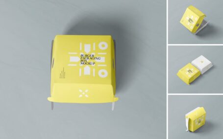 汉堡模型样机 (PSD)