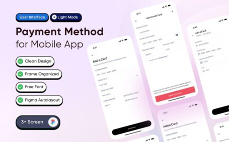 移动支付应用APP UI KIT (FIG)