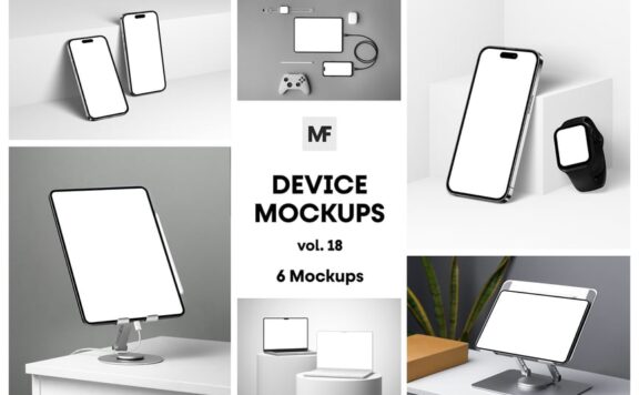 电子设备笔记本电脑模型第18卷样机 (PSD)