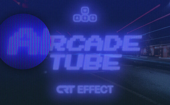 复古像素街机管CRT效果 (psd,pat)