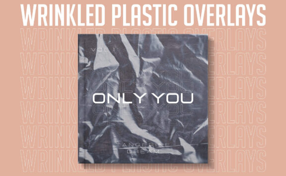 皱纹塑料包装膜照片叠层素材 (jpg)