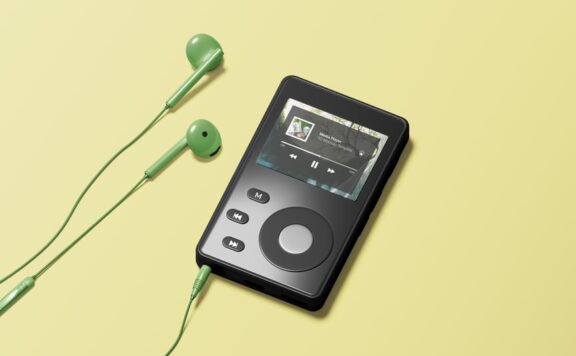 MP3媒体播放器模型样机 (PSD)