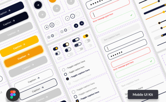 移动UI套件APP UI 组件 (FIG)