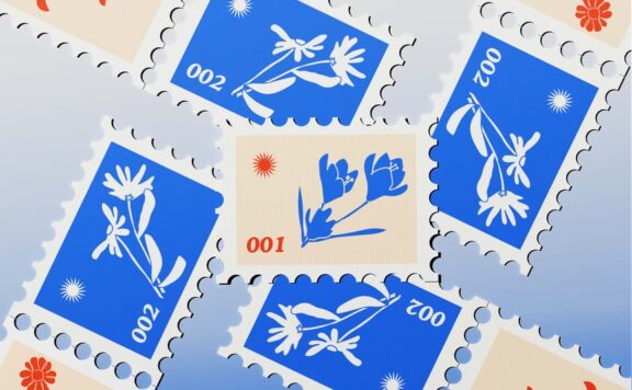 邮票邮费模型样机 (PSD)