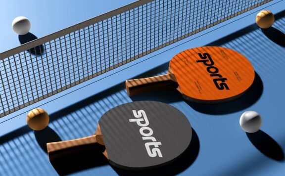 乒乓球模型样机 (PSD)