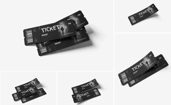 门票模型样机 (PSD)