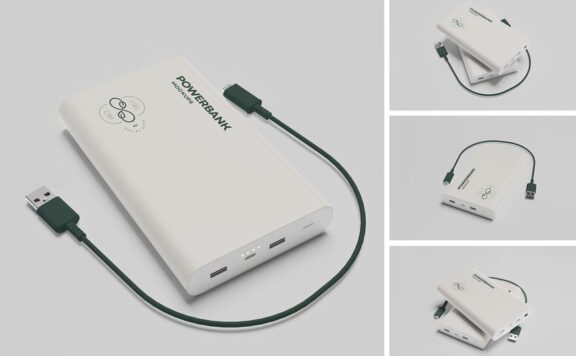 充电宝设计模型样机 (PSD,PDF)