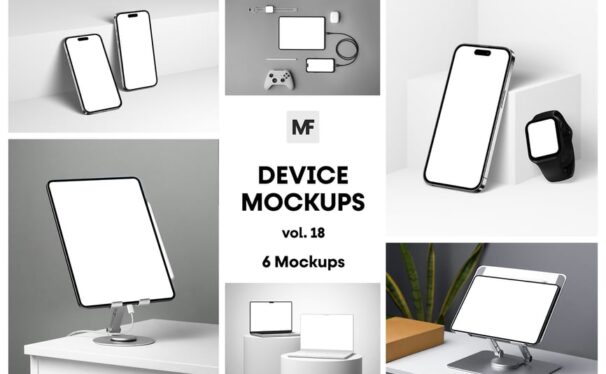 电子设备笔记本电脑模型第18卷样机 (PSD)