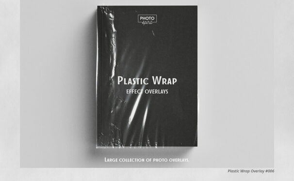 透明包装保鲜膜照片叠层JPG素材