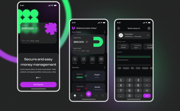 电子钱包APP UI KIT (FIG)