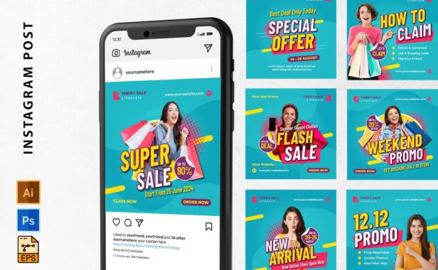 高品质的淘宝京东电商双十一双十二促销banner海报设计模板大集合-AI,PSD