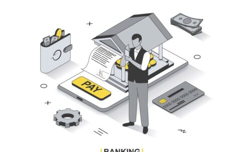 高品质的多行业多用途的3D立体等轴等距banner UI矢量插画大集合-AI, EPS, JPG, PNG, PDF, SVG