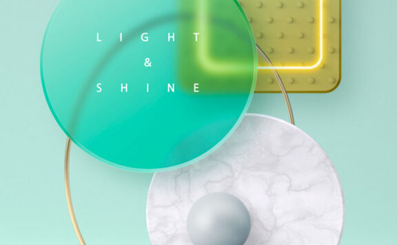 圆形形状创意元素海报设计素材 (psd)