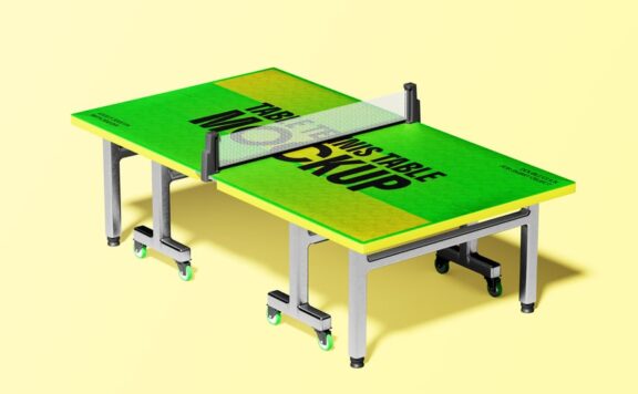 乒乓球台模型样机 (PSD)