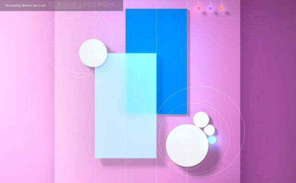 创意流媒体服务推广海报设计模板 (psd)