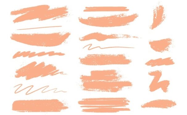 水墨画笔描边矢量素材合集[ai,eps]