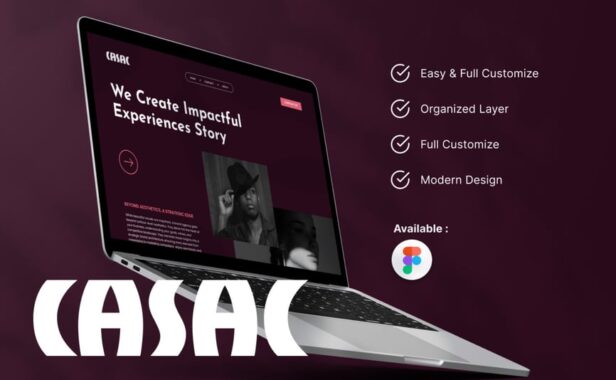 业务组合着陆页网页模版 (FIG)