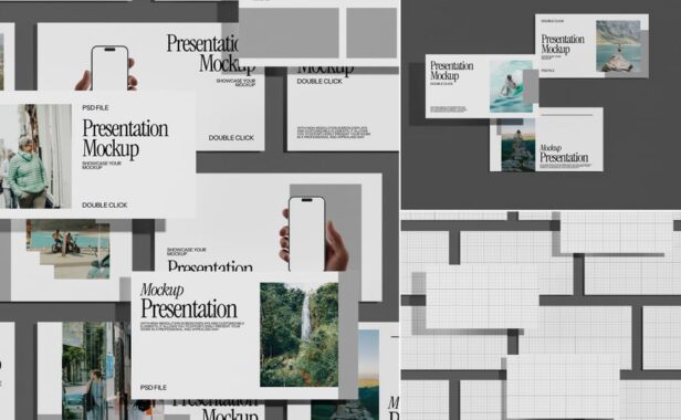 PPT设计展示模型样机 (PSD)