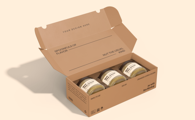 花生酱与盒子模型样机 (PSD)