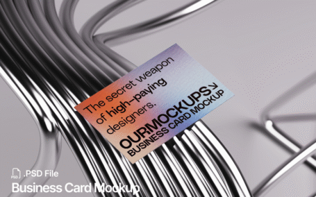名片模型样机 (PSD)