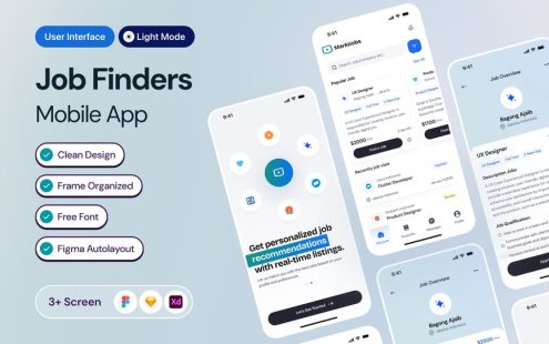 找工作APP UI KIT