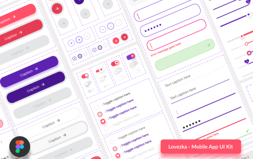 移动应用APP UI KIT