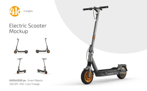 电动踏板车模型套件样机 (PSD)