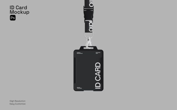 工牌模型样机 (PSD)