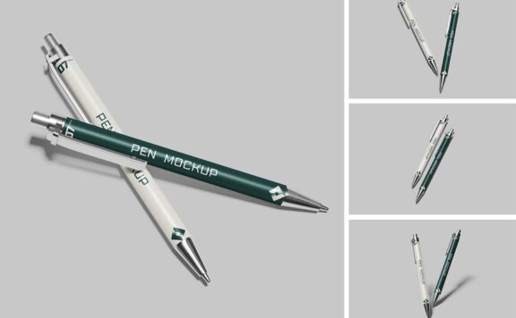 笔模型样机 (PSD,PDF)