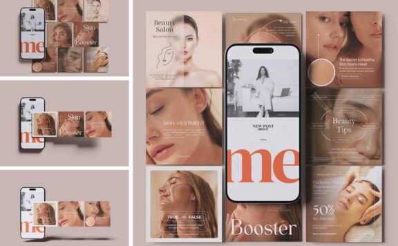 INS APP手机样机 (PDF,PSD)