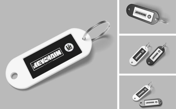 钥匙扣模型样机 (PSD,PDF)