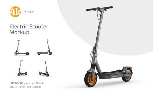 电动踏板车模型套件样机 (PSD)