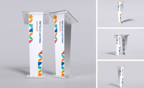 金属讲师模型样机 (PSD,PDF)