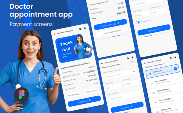门诊预约APP UI KIT (FIG)
