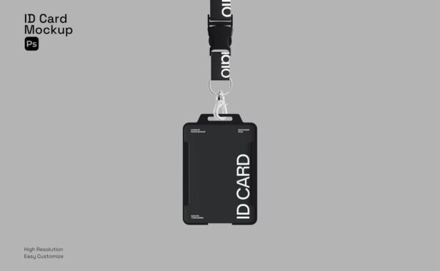 工牌模型样机 (PSD)