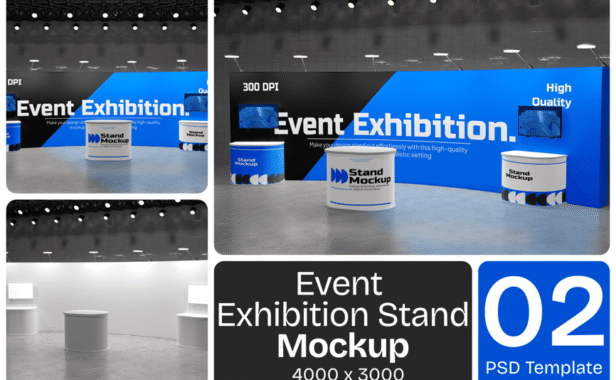 展览站模型样机 (PSD)