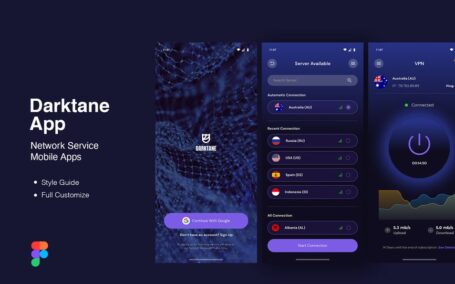 网络服务移动应用APP UI KIT (FIG)