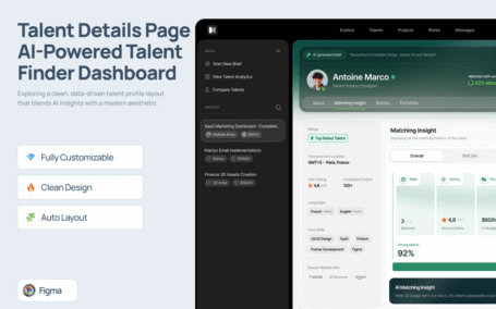 人才细节AI驱动的人才查找器仪表板 (FIG)
