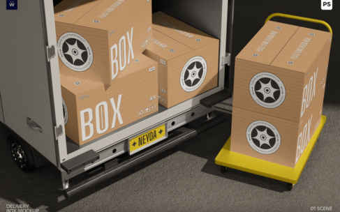 交付盒模型样机 (PSD)
