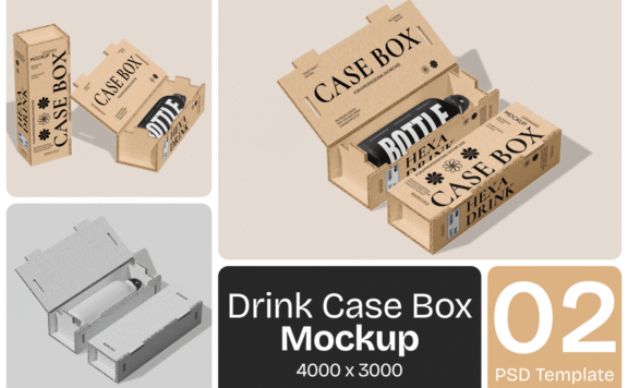 饮料盒模型样机 (PSD)