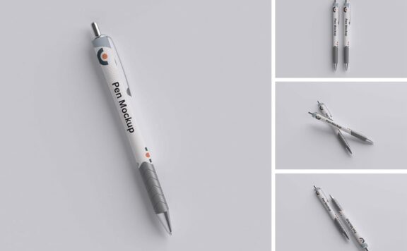 笔模型样机 (PSD,PDF)