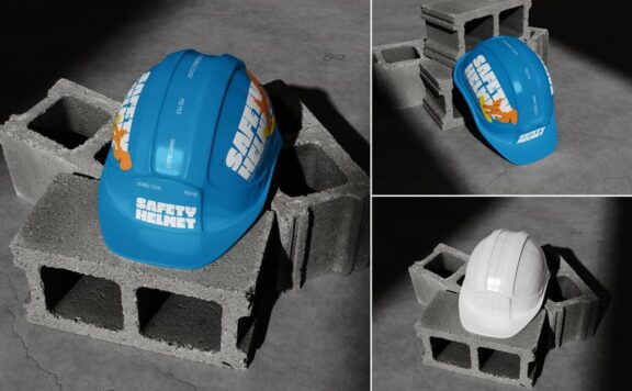 施工头盔模型样机 (PSD)