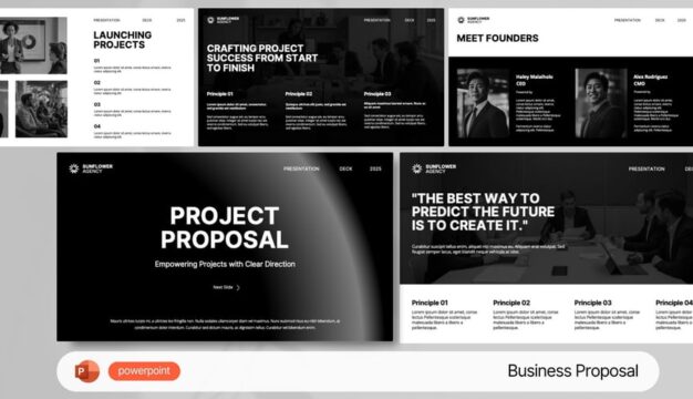 项目建议PPT模板 (PPTX)