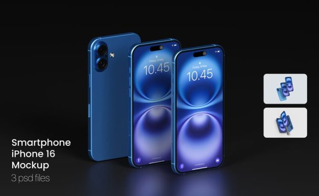 MI – 智能手机 iPhone 16 模型