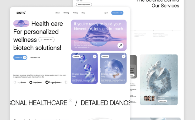 BIOTIC_Healthcare登陆页面
