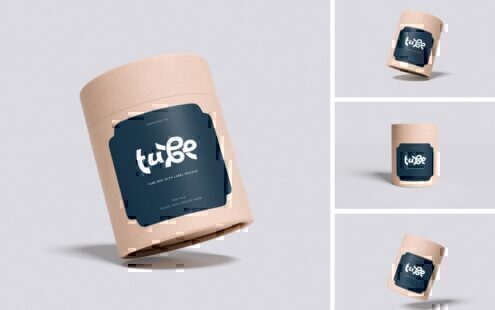 带标签模型的管盒