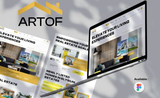 Artof – 房地产登陆页面