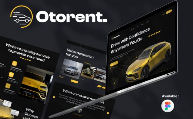 Otorent – 汽车经销商登陆页面