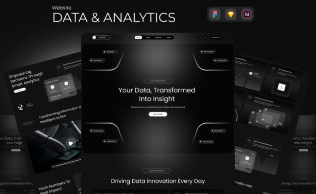 AnalytIQ – 数据和分析网站